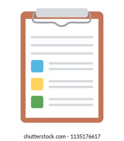 
A to do list with clipboard representing task agenda
