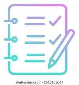 To Do List Icon Element For Design