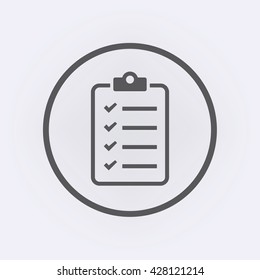 To Do List Icon . Vector Illustratio