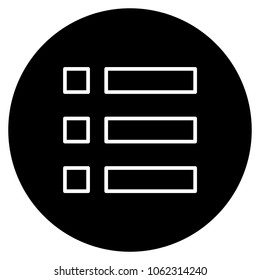 To do list icon. Vector illustration