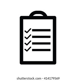 To do list icon . Vector illustration