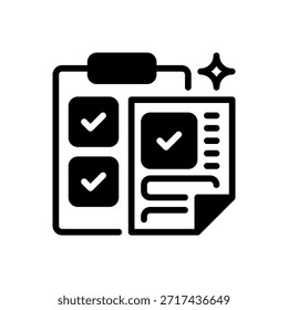 To Do List Line Icon, Outline Symbol for Task Organization, Daily Planning, Productivity Tracking, Goal Setting, and Priority Management. Vector Sign Icon.