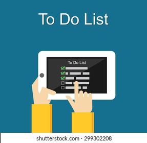 To do list mobile application.