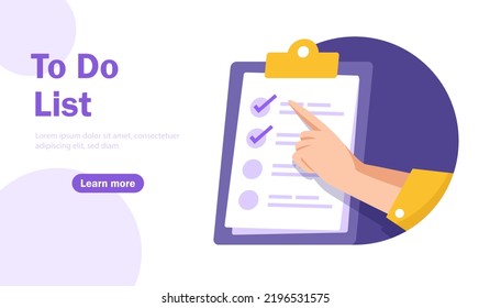 To do list or planning icon concept. All tasks are completed. Paper sheets with check marks,flat design icon vector illustration