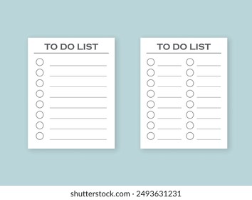 To do list or planning icon in flat style. Paper sheet with clipboard vector illustration on isolated background. Checkbox plan sign business concept.