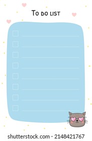To do list. Planning and organization of work. Vector illustration.