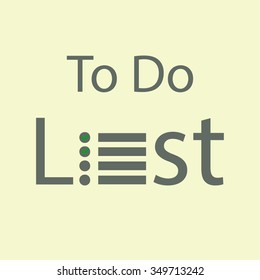 To Do list with two check marks on yellow background