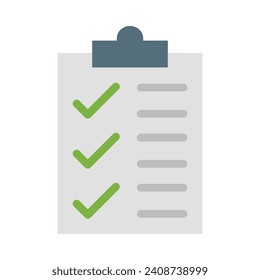 To Do List Vector Flat Icon For Personal And Commercial Use.
