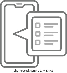 To Do List vector icon. Can be used for printing, mobile and web applications.