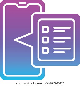 To Do List vector icon. Can be used for printing, mobile and web applications.