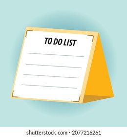 to do list vector illustration