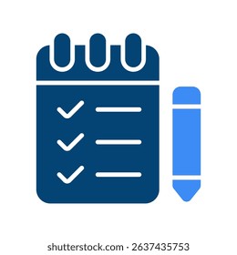 To Do List Vector for Work Planning. Task checklist illustration, remote work organization, productivity workflow icon.