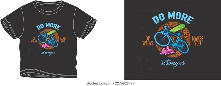Do more stronger t-shirt design background color is a gray and t-shirt color is a gray beautiful color and beautiful design