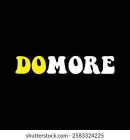 do more text on black background.