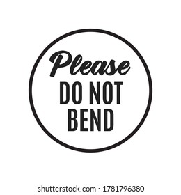 Do Not Bend, Fragile Tape, Handle With Care, Shipping Tape, Caution Label, Mailing Label, Shipping Delivery Stamp Vector Illustration Background