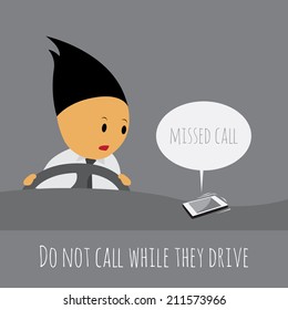 Do Not Call While They Drive, Safe Driving Campaign.