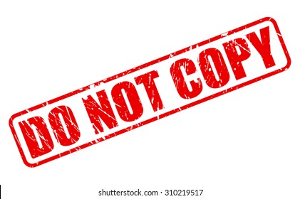 139 Do not copy stamp Images, Stock Photos & Vectors | Shutterstock