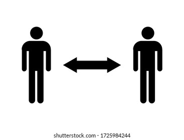 Do not cross marking lines. Warning icon. Vector illustration.