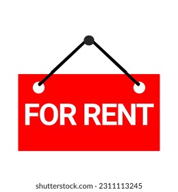 Do not distrb, for rent, group, close red plank red sign with similiar style 