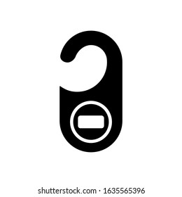 do not distrub icon design vector template