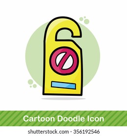 do not disturb color doodle