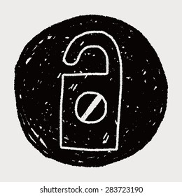 do not disturb doodle