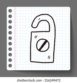 do not disturb doodle