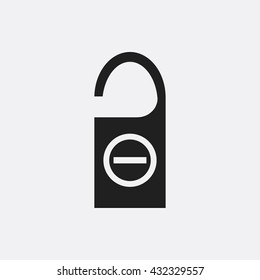 Do not disturb door plate Icon