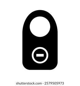 Do Not Disturb icon color editable on white background