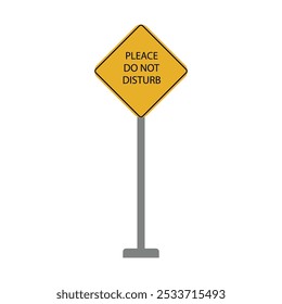do not disturb icon illustration design