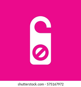 do not disturb icon illustration isolated vector sign symbol