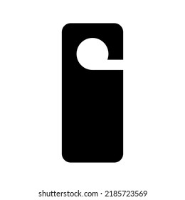 do not disturb icon or logo isolated sign symbol vector illustration - high quality black style vector icons
