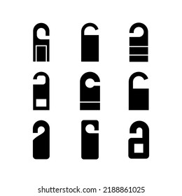 do not disturb icon or logo isolated sign symbol vector illustration - Collection of high quality black style vector icons
