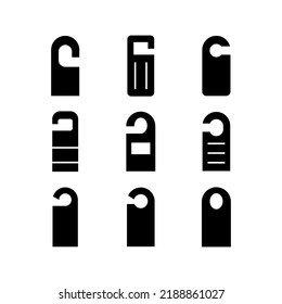 do not disturb icon or logo isolated sign symbol vector illustration - Collection of high quality black style vector icons
