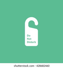 Do Not Disturb Icon On Green Background