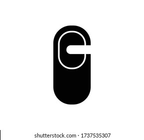 Do not disturb icon. Simple illustration of do not disturb vector icon for web.