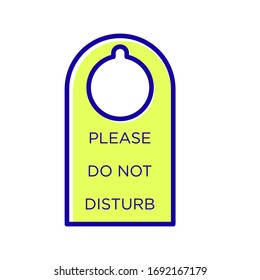 Do Not Disturb Icon Vector Trendy Stock Vector (Royalty Free ...