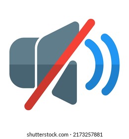 Do not disturb mode with mute logotype