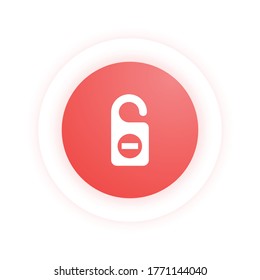 Do not Disturb - Modern Icon (Pictogram)