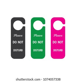 Do not disturb sign