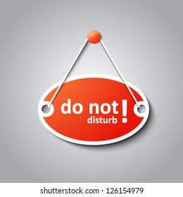 Do Not Disturb Sign