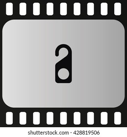 Do not disturb sign.