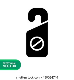 Do not disturb sign