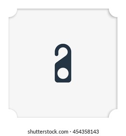 Do not disturb sign.