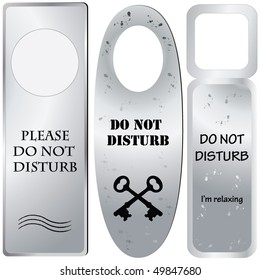 Do Not Disturb sign
