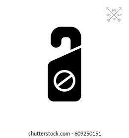 Do not disturb sign