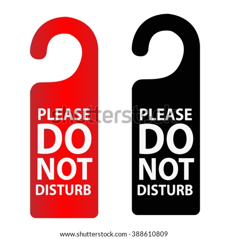 do not disturb sign stock vector royalty free 388610809 shutterstock
