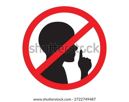 Do Not Disturb Sign Clip Art Illustration