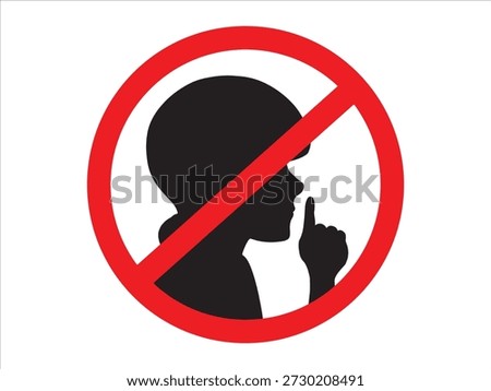 Do Not Disturb Sign Clip Art Illustration