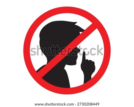 Do Not Disturb Sign Illustration Background